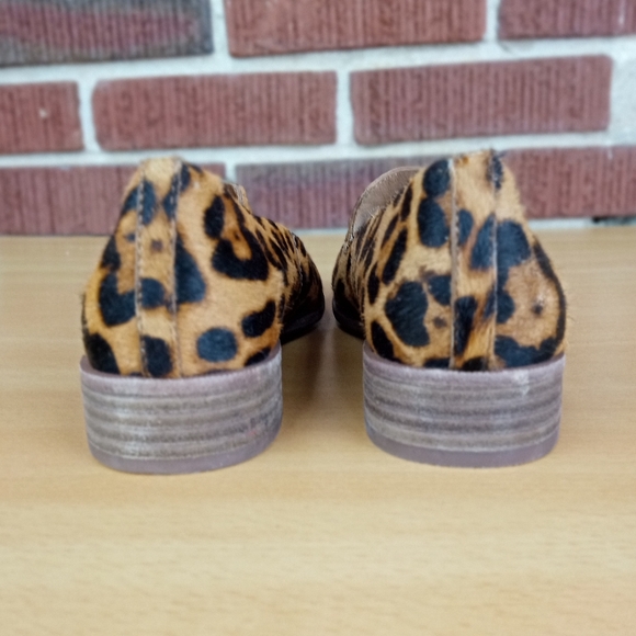 NWT Madewell The Frances Loafer in Leopard Print Calf Hair Sz. 6 - Picture 11 of 15